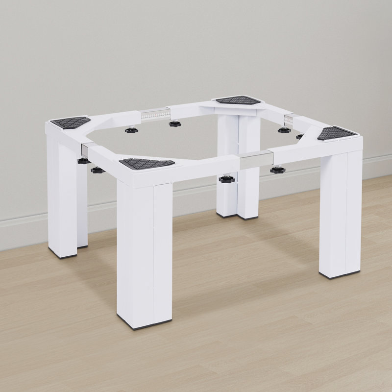 YYBSH Washing Machine Pedestal Adjustable, White