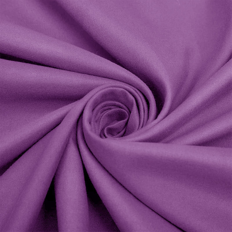 Super Soft Microfiber Fitted Sheet – 25cm Deep Pocket, Brushed Finish, Super King (6'), Purple