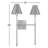Keirn Metal Wallchiere in Brown-2061902197