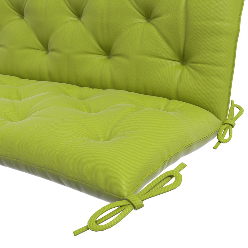 Coussin de dossier / siège d'extérieur, Vert