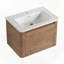 Meuble-lavabo mural avec lavabo en céramique et porte à fermeture en douceur-1101945096-1101945103