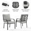 Chaise de patio avec coussin Tollstrup-118863608