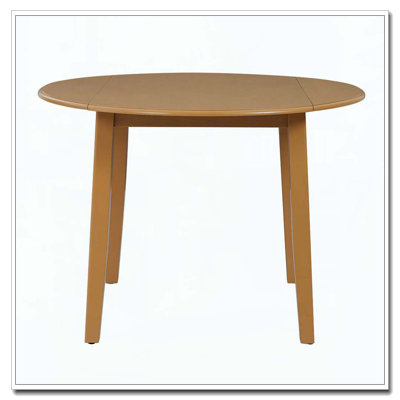 Extendable Round Dining Table for 2–4 People
