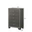 Commode de chevet contemporaine 1Pc