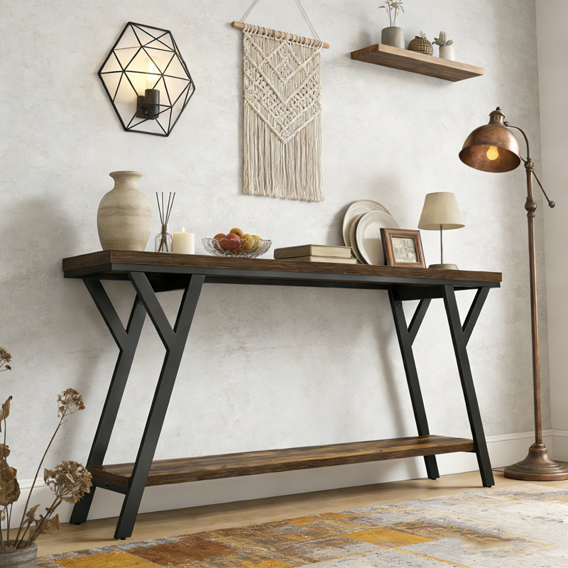 70.9 Inch Narrow Long Console Table