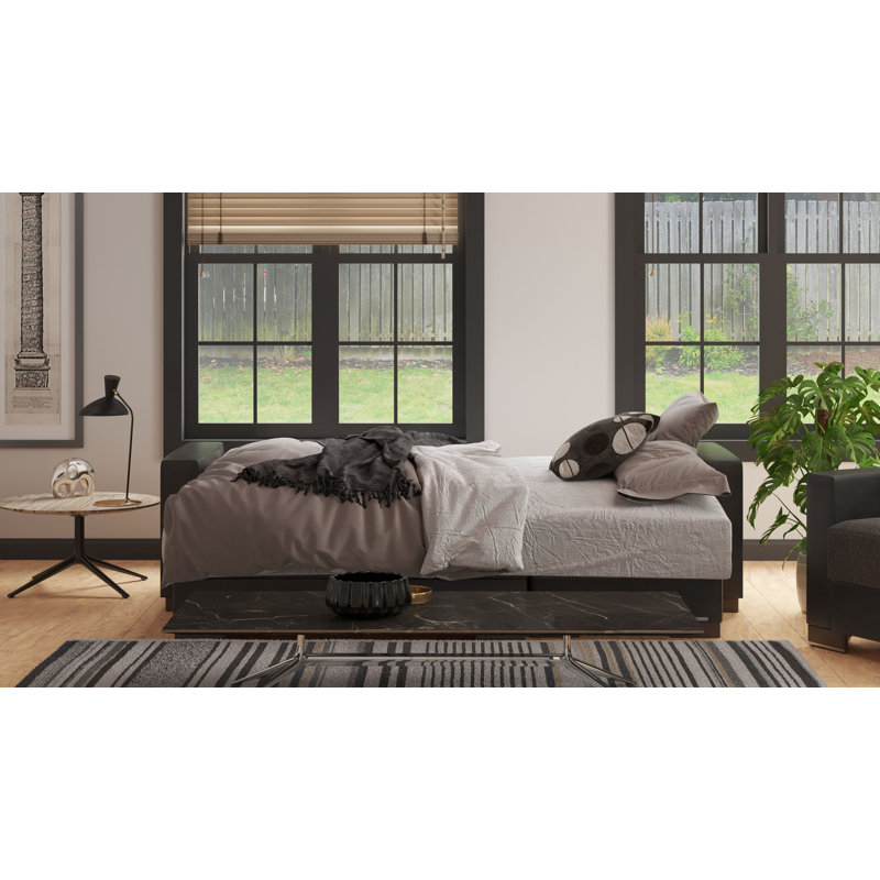 Chaise longue convertible avec rangement PrimeNest NimbusFlow