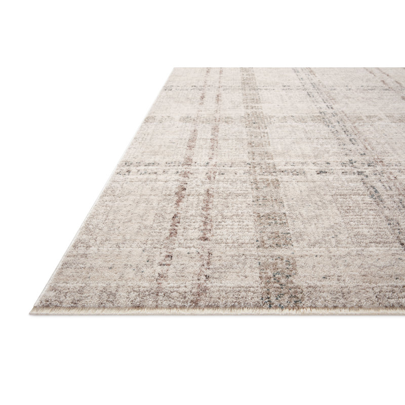 Ivory and Multi Flat Woven Wool Synthetic Rectangular Rug 11'-6" x 15'-7"