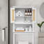 Rangement autoportant au-dessus de la toilette de 63 po H-1072037476