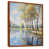Brown Floater Framed, Solid Wood