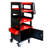 4 LEVEL MULTI PURPOSE TROLLEY FOR DIAGNOSTICS-BLACK+RED