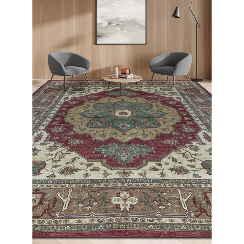 Sultanabad Wool Oriental Area Rug