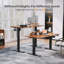 T-Shape Electric Standing Desk With Monitor Stand Memory Smart Pannel Home Office Desk-1866716010-1863421110-1866716009