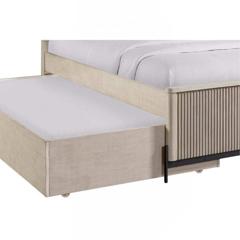 Full Trundle Bed, Taupe