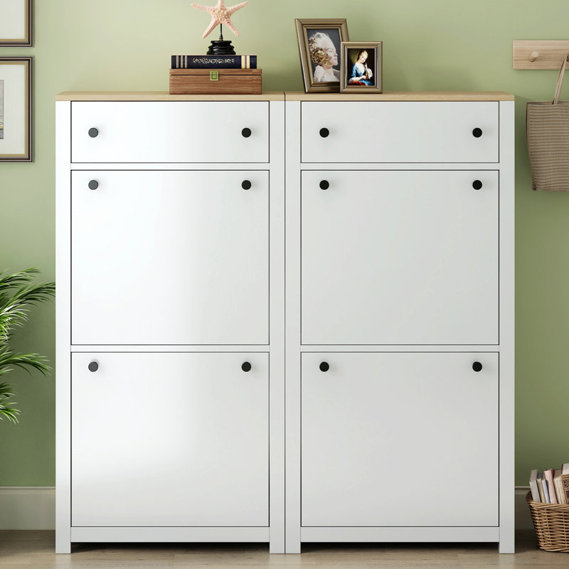 Armoire d'appoint Jaidenn, Blanc