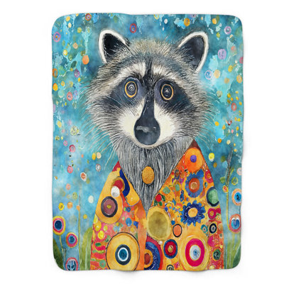 Groovy Pattern - 1 Piece Premium Sherpa Blanket