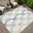Machine Washable Indoor/Outdoor Chantille ACN2326 Mid-Century Modern Rug-1164318352