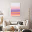 Peach Coastline Print by Oliver Gal-127776016-141254101