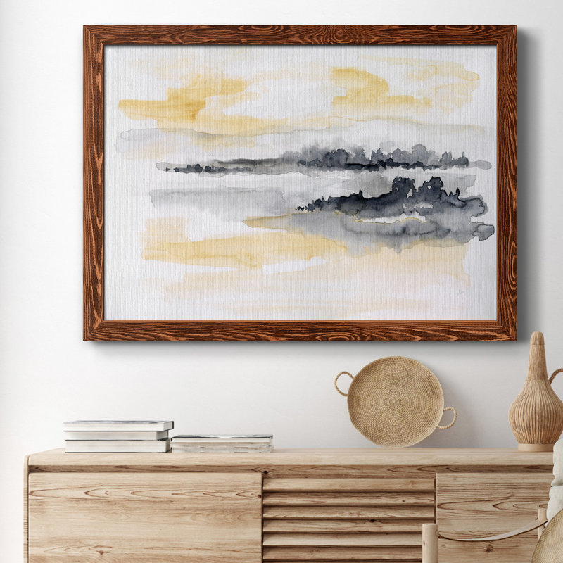 Whispering Wind II - Cadre photo, reproduction d'art sur papier, H 31,5 po x l 23,5 po x P 1,5 po, Érable