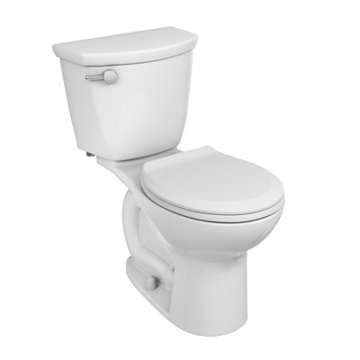 Cadet PRO Two-Piece 1.28 gpf Chair Height Round Front Toilet With Seat and Wax Ring