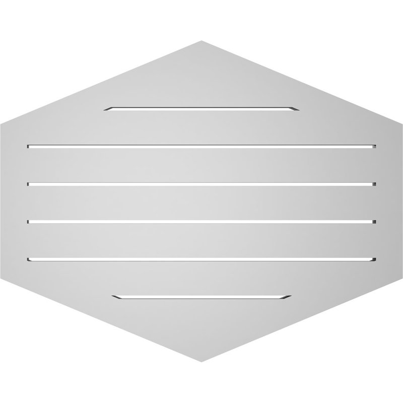 Pente verticale verticale en uréthane 5 pi, H 24 po x l 30 po x P 1,5 po