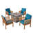 Brnadon 4 - Person Patio Conversation Set with Cushions-60413442