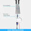 Robinet de cuisine tactile avec douchette extractible-125507903