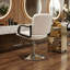 Fauteuil de coiffeur professionnel avec pivotement à 360 ° et hauteur réglable-132005621-132005620