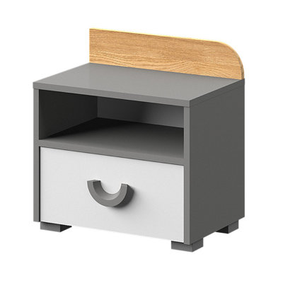 Evonna 31cm W Bedside Table