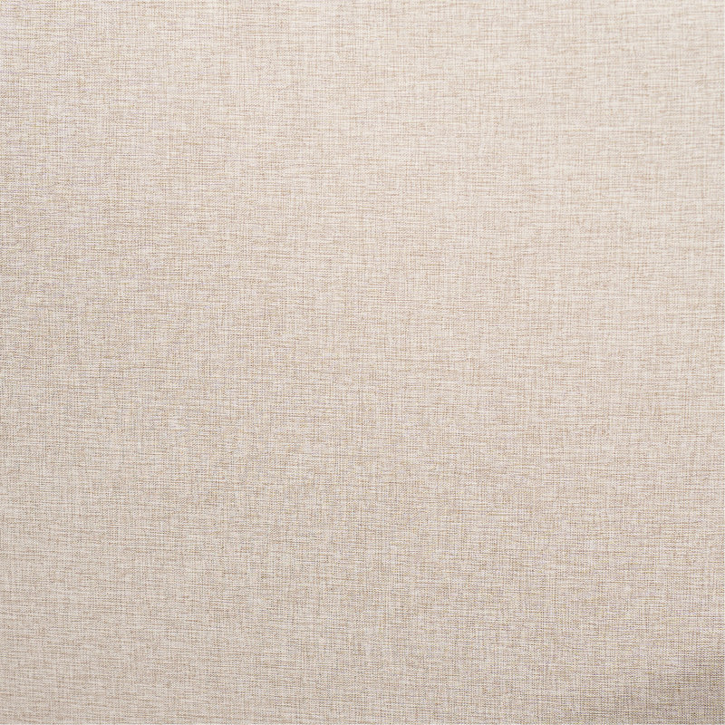 Chaise de salle à manger avec accoudoirs en bois d'acacia Cove, finition teck avec coussin beige, ensemble de 2