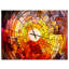 Retour du vitrail - Horloge murale moderne-35102511