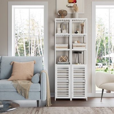 Aiert Freestanding Linen Cabinet