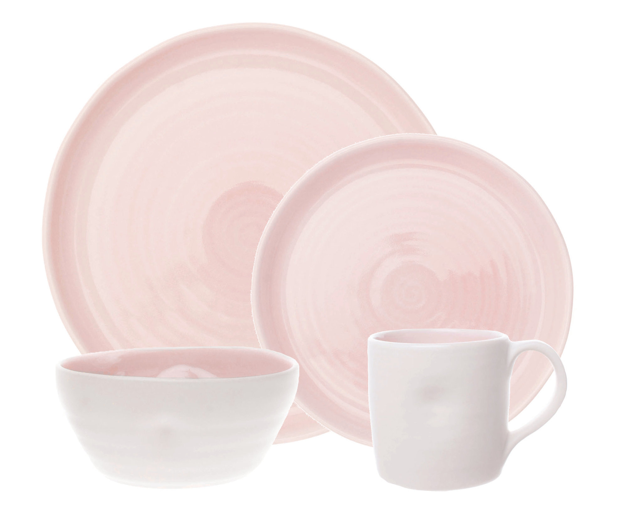 Canvas Home Pinch Stoneware Piece Dinnerware Set, Service For