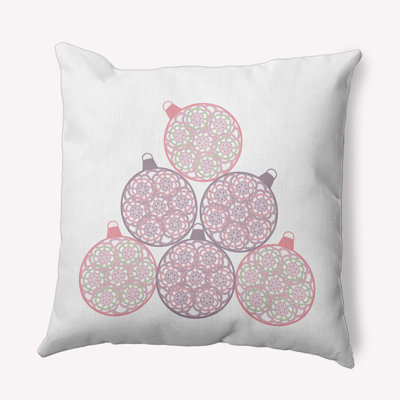 Polyester Indoor/Outdoor Throw Pillow