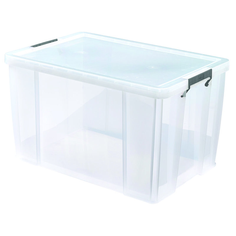 Whitefurze Spacemaster Maxi Storage Box, 85 Litre