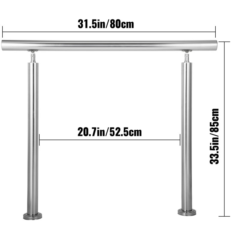 31.5" Stainless Steel Handrail