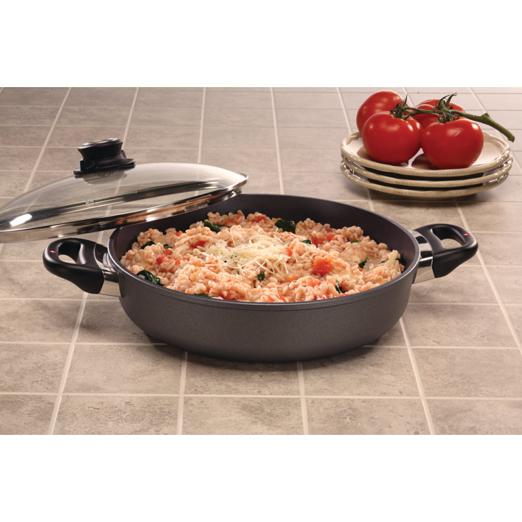 Kenmore Theodore 13 inch Nonstick Cast Aluminum Saute Pan with Lid