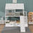 Twin Over Twin Bunk Bed With Trundle-456590457