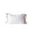 Hutton Woven Cotton Slub Lumbar Pillow with Tassels