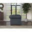 Melrose 3 Seater Leather Sofa Bed-118216852
