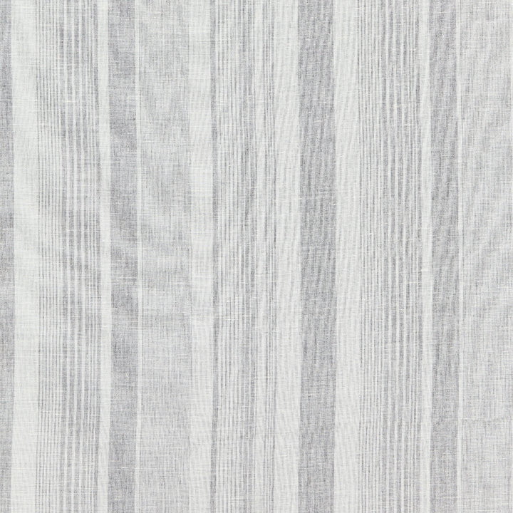 Atmosphere Sheers Montauk Stripe Fabric, Fog