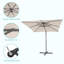 Vincenza 98.4" Cantilever Umbrella with Crank-1246765626