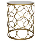 Glenwick Marble End Table