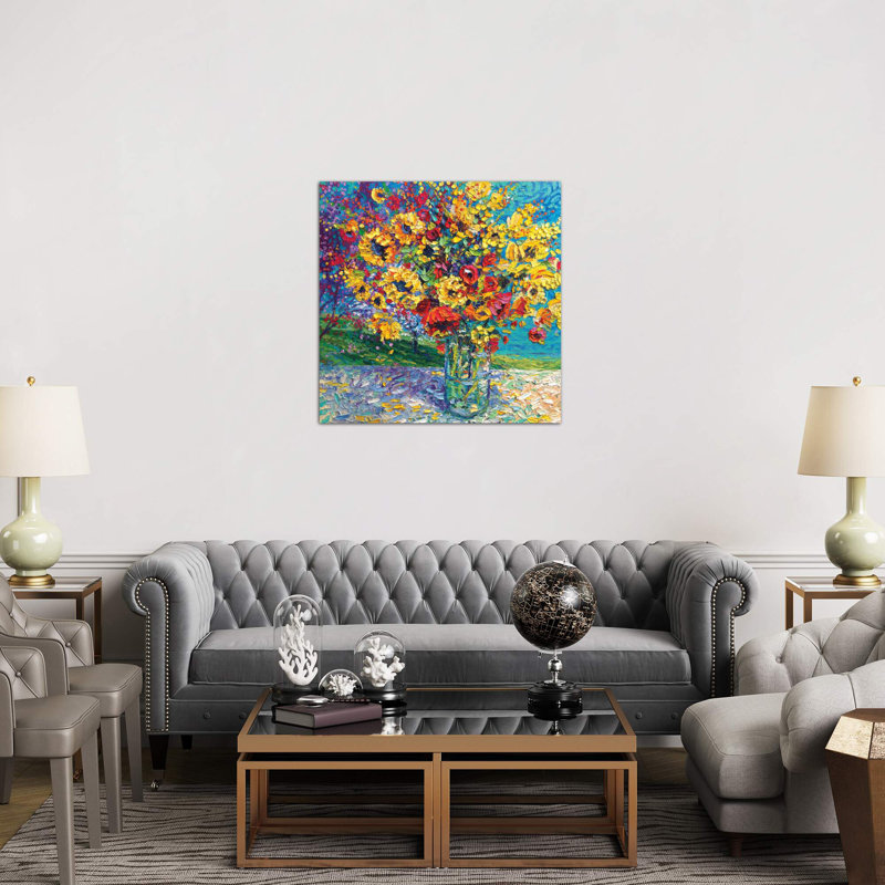 Iris Scott - Wrapped Canvas Print, 66.04 cm H x 66.04 cm W x 3.175 cm D