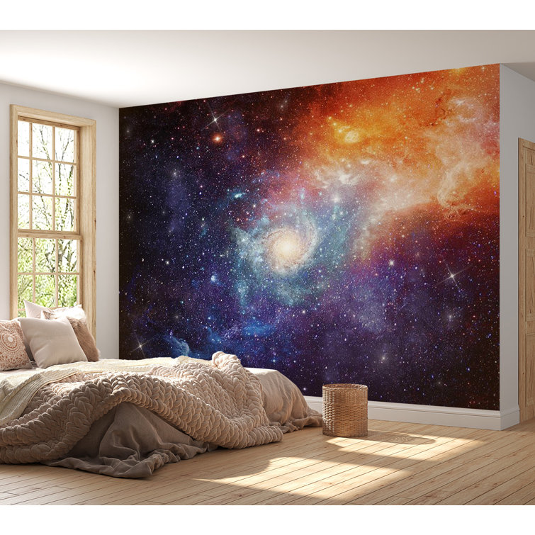 Wall26 Outer Space Galaxy Peel  Stick Wallpaper 66x96  Walmartcom