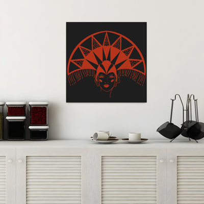 Art contemporain, art géométrique dramatique audacieux