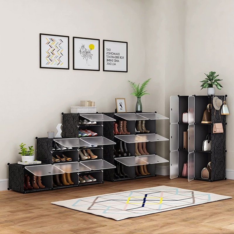 20 Pair Shoe Storage Cabinet