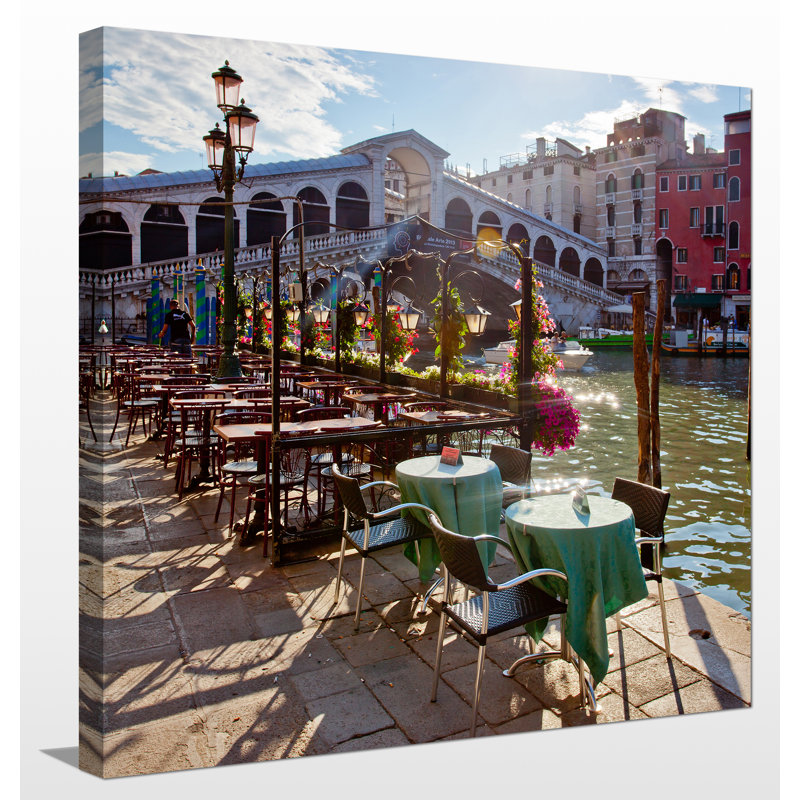 « mangia mangia », reproduction de photo sur toile tendue, H 24 po x l 24 po x P 1 po