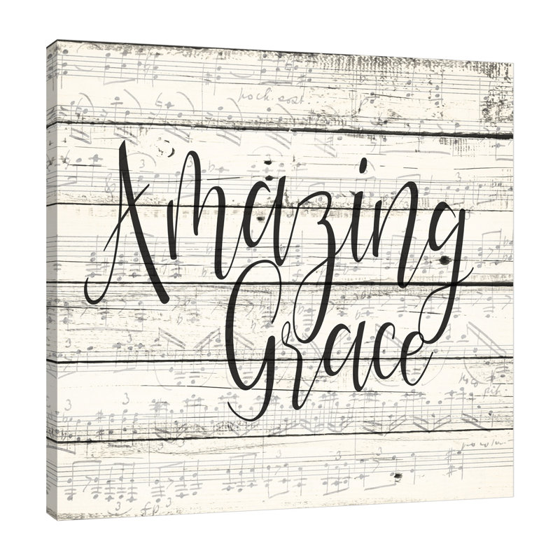 «Amazing Grace», toile tendue par Kimberly Allen 15051, H 30 po x l 30 po x P 1,5 po