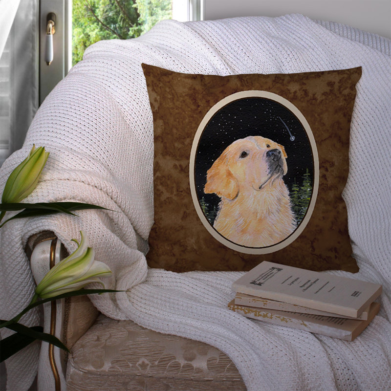 Starry Night Outdoor Reversible Throw Pillow