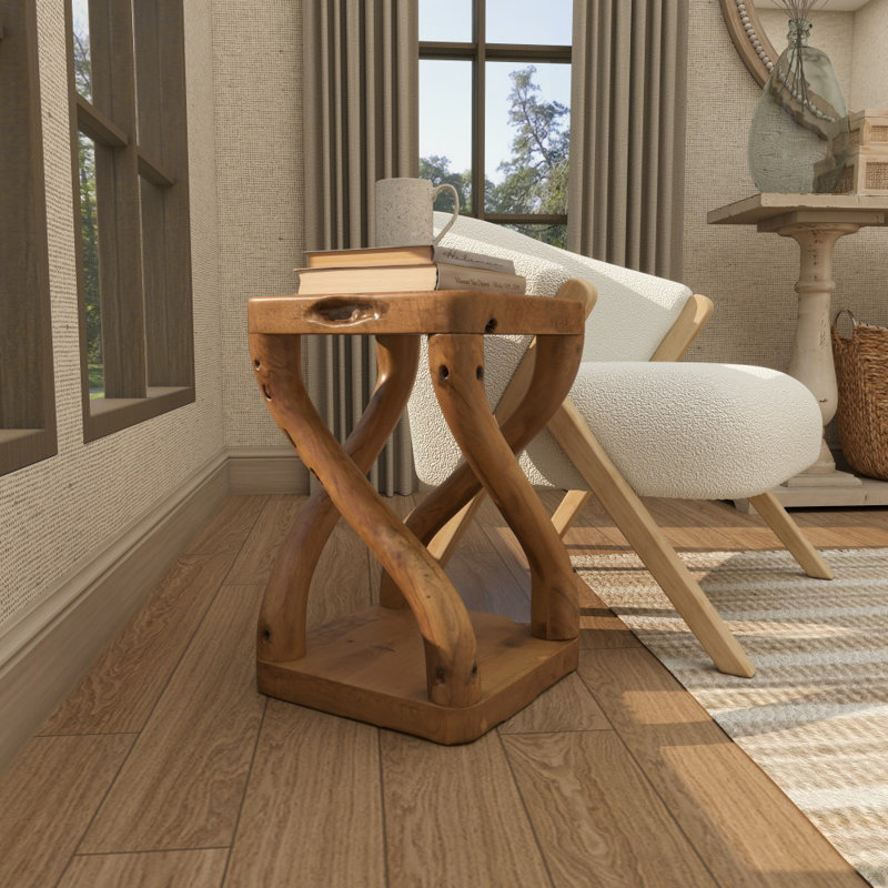 Table de bout avec rangement Hudson